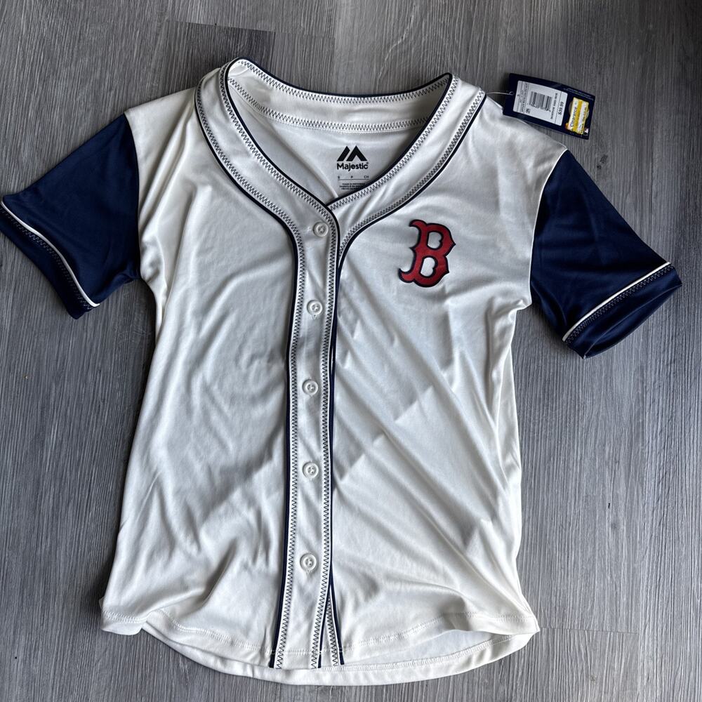 Women's Majestic Small Boston Red Sox Jersey